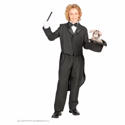 WIDMANN Mago (Cilindro, Guanti, Bacchetta Magica)