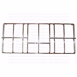 GRIGLIA 3 FUOCHI FORNELLO PARKER MODELLO 5327 FILO CROMATO
