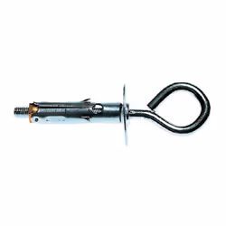 TASSELLO ACCIAIO MAURER PLUS MBS115 Ø8 OCCHIOLO CHIUSO "HT83" Articolo : MBS-115 Ø x L. : 8x38 mm. Filetto : M4 Acciaio zinca ...