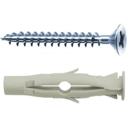 Tassello nylon 'gbu' gbu 8/v 8 x 50 - vite 4,5 x 60