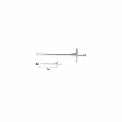 TASSELLO NYLON MAURER PLUS ISO 10X160 MM X CAPPOTTO ISOLANTE 110/120 Articolo : ISO 50/150 Ø x L. : 10x160 mm. Spes. pannello ...