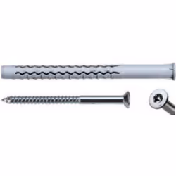 Con vite T.P.S. taglio TORX T30 - Vite Ø 5,5 mm cementata - Vite Ø7mm acciaio 5.8