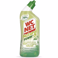 WC NET 700 ML GEL BIO IGIENE NATURAL POWER WC NET BIO IGIENE GEL 700ML Dall'incontro tra l'efficacia pulente di WC Net e la b ...