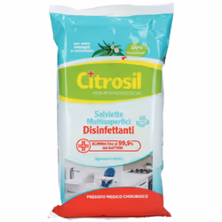 Citrosil Home Protection Salviette Igienizzanti Multisuperfici Aroma Eucalipto 40 Pezzi