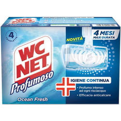 Wc Net - tavolette 4 pz igienizzanti profumo ocean