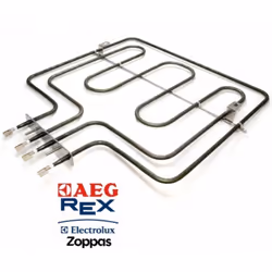 RESISTENZA DOPPIA - FORNO ELECTROLUX REX W 1200 1800 V 230 Altezza Utile mm : 360 larghezza mm : 352 Profondita' mm : 13 Inte ...