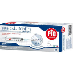 PiC SIRINGA Ultrafin Extreme 10 pz Siringhe