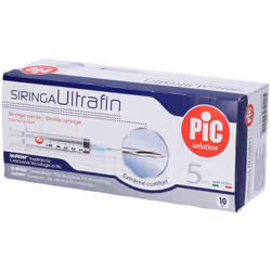 PiC SIRINGA Ultrafin Extreme 10 pz Siringhe
