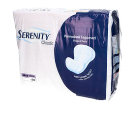 Serenity Classic Pannolone Sagomato Maxi Perdite Urina 30 Pezzi
