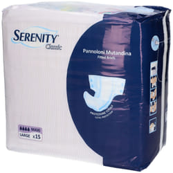 Serenity Classic Maxi Pannoloni Taglia L 15 Pezzi