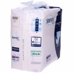 Serenity Classic Pannolone per Incontinenza a Mutandina 15 Pezzi Medium