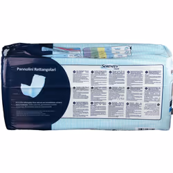 Serenity Classic Pannolino Rettangolare con Barriera 30 Pezzi