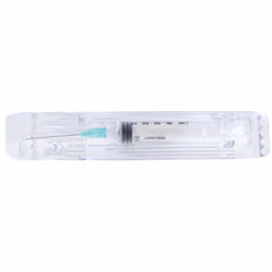 Siringa sterile monouso con ago