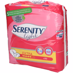 Serenity Light Lady Extra per Incontinenza Confezioni da 12 o 30 Pezzi