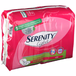 Serenity Light Lady Super Pannolone Per Incontinenza 30 Pezzi