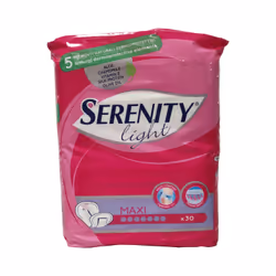 Pannolone per Incontinenza Serenity Light Lady Maxi offre comfort e protezione con striscia adesiva, tampone assorbente, sago ...