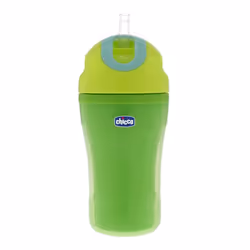 Chicco 00006825500000, Singolo, 0,35 L, Verde, Silicone, 1 pz