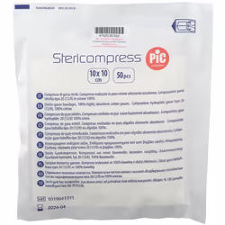 Pic Solution Stericompress 10 cm x 50 pz Compresse