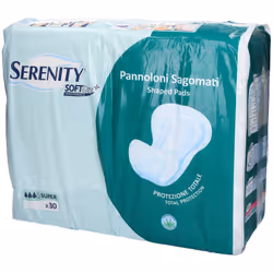 Serenity Softdry+ Aloe Super Pannolone Per Incontinenza Sagomato 30 Pezzi