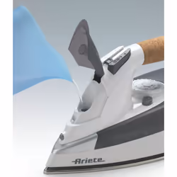 Ariete Steam Iron 6232 Grey - Ferro da stiro con piastra Acciaio Inox - manico in sughero - serbatoio 300ml - 2200 Watt - Bianco e grigio - Vista aggiuntiva 4