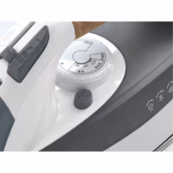 Ariete Steam Iron 6232 Grey - Ferro da stiro con piastra Acciaio Inox - manico in sughero - serbatoio 300ml - 2200 Watt - Bianco e grigio - Vista aggiuntiva 5