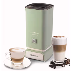 Ariete 2878 Cappuccinatore Vintage - Montalatte a caldo e a freddo - Cappuccino, cioccolata, infusi liofilizzati - 500 Watt - Verde - Vista aggiuntiva 5