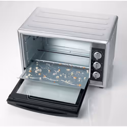 Ariete 986 Forno Elettrico Ventilato con Girarrosto 45 litri - Bon Cuisine 450 - Doppio vetro - Temperatura max 230° - 1800 Watt - Acciaio Inox - Vista aggiuntiva 5
