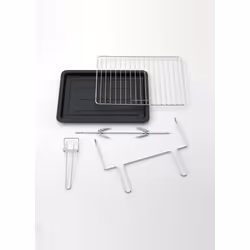 Ariete 986 Forno Elettrico Ventilato con Girarrosto 45 litri - Bon Cuisine 450 - Doppio vetro - Temperatura max 230° - 1800 Watt - Acciaio Inox - Vista aggiuntiva 6