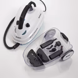 Ariete 4146 XVapor Deluxe - Pulitore a Vapore Mobile, 5 bar, Vano Portaccessori Integrato, Autonomia fino a 55', Cavo 6 m, 1500W, Bianco - Vista aggiuntiva 7