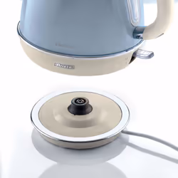 Ariete 2869 Bollitore Elettrico 1,7 Litri di Design - Infusi, tè e tisane - Autospegnimento - 2000 Watt - Acciaio Inox - Linea Vintage - Celeste - Vista aggiuntiva 4