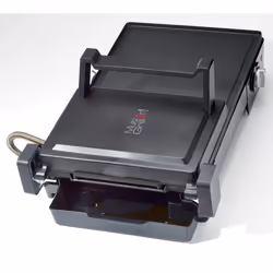 Ariete 1916 Multi Grill 3 in 1 - Griglia Elettrica, Barbecue, Piastra liscia e rigata - apertura a 180° - Termostato regolabile - 2400 Watt - Nero - Vista aggiuntiva 7