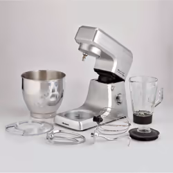 Ariete 1598 Gourmet Professional 7L Metal - Impastatrice Planetaria con Frullatore - Ciotola in Acciaio Inox - 7 L - Caraffa in vetro - 1200 Watt - 6 velocità - Vista aggiuntiva 6
