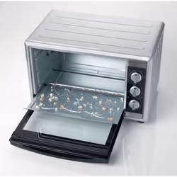 Ariete 945 Forno Elettrico ventilato con girarrosto 56 Litri - Bon Cuisine 560 - Temperatura max 230° - Luce interna - 2200 Watt - Argento - Vista aggiuntiva 4