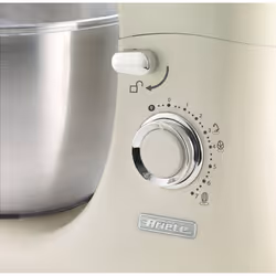 Ariete 1588 Impastatrice Planetaria - Pane, pizza e dolci - 7 Velocità - 3 Fruste - 5,5 Litri - Acciaio Inox - 2400 Watt - Linea Vintage - Celeste - Vista aggiuntiva 7
