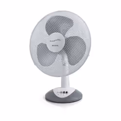 Ariete 00B084700AR0, Ventilatore domestico con pale, Grigio, Bianco, Tavolo, Metallo, Plastica, 30 cm, Pulsanti