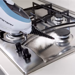 Ariete 4169, Steam Mop 10 in 1 con manico pieghevole, scopa a vapore multiuso, 1500 Watt, Bianco e Azzurro - Vista aggiuntiva 6