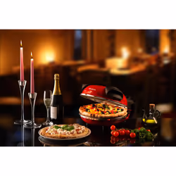 Ariete 909 Forno Pizza - Pizza in 4 minuti - Piastra in pietra refrattaria con trattamento antiaderente - Temperatura max 400° - 1200 Watt - Timer 30’ - Vista aggiuntiva 8