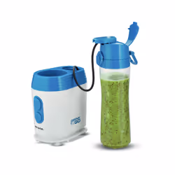 Ariete 0572, Frullatore da tavolo, 0,6 L, Tritaghiaccio, 350 W, Blu, Bianco