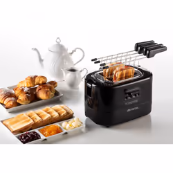 Ariete 159 Toastime - Tostapane con Pinze per 2 fette di pane - 9 Gradi di Doratura - 700 Watt - Nero - Vista aggiuntiva 8