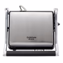 Ariete 1918 Grill & Taste - Griglia Elettrica - Piastre Antiaderenti removibili basculanti - apertura 180° - 5 Temperature - 2000 Watt - Acciaio Inox - Vista aggiuntiva 4