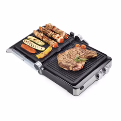 Ariete 1918 Grill & Taste - Griglia Elettrica - Piastre Antiaderenti removibili basculanti - apertura 180° - 5 Temperature - 2000 Watt - Acciaio Inox - Vista aggiuntiva 6