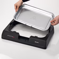 Ariete 723 Party Grill - barbecue elettrico. Potenza 2000W. Cottura lenta e rapida. Per carne, verdura e pesce. Dotata di vassoi raccogli grasso. - Vista aggiuntiva 6
