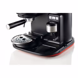 Ariete 1318 Macchina da Caffè con Macinacaffè - 1 filtro - Montalatte - 15 bar - 1080 Watt - 0,8 Litri - Linea Moderna - Rosso - Vista aggiuntiva 8