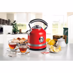 Ariete 2854 Bollitore Elettrico con Autospegnimento - Base Cordless - Filtro Removibile - Termometro - 2000 Watt - 1,7 Litri - Linea Moderna - Rosso - Vista aggiuntiva 5