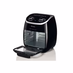 Ariete 4619 Airy Fryer Oven - Friggitrice ad Aria e Forno Elettrico con Girarrosto - Cestello Rotante - Essiccatore - 2000 Watt - 11 Litri - Nero - Vista aggiuntiva 8