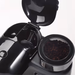Ariete 1318 Moderna Macchina per caffè espresso con macinacaffè integrato, per caffè in grani e macinato, cappuccinatore per schiuma di latte, 1 filtro, 1080 W, 800 cc, nero - Vista aggiuntiva 6