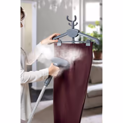 Ariete 6248, Garment Steamer Professionale, Stiratrice Verticale con piastra Acciaio Inox, 4 Livelli Vapore, Vapore continuo, Asta telescopica, Serbatoio 3 L, Accessori inclusi, Bianco - Vista aggiuntiva 4