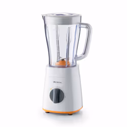Ariete 576, Frullatore da 1,5 Litri, 4 Lame in Acciaio Inox, 2 Velocità + Pulse, 500 Watt, Bianco, Frullatore da tavolo, 1,5 ...