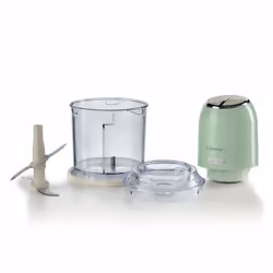 Ariete 438, Tritatutto Vintage, Chopper e Tritaghiaccio, 2 velocità, 4 lame in Acciaio Inox, Tazza graduata 600 ml, 400 W, Verde - Vista aggiuntiva 5
