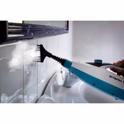 Ariete 4175 Steam Mop Foldable 10 in 1, Scopa a Vapore Pieghevole, 1500 Watt, 10 funzioni in 1, Kit accessori, Capacità 350 cc, Bianco/Azzurro - Vista aggiuntiva 5